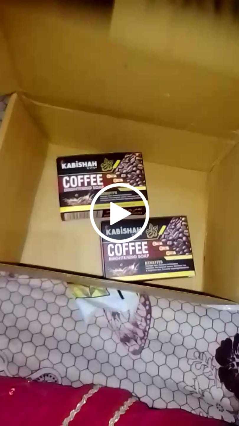 Customer video review of Coffee Brightening Soap Double Pack