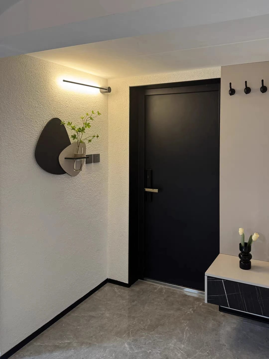 Customer photo review of Green Plant Sandstone Mural