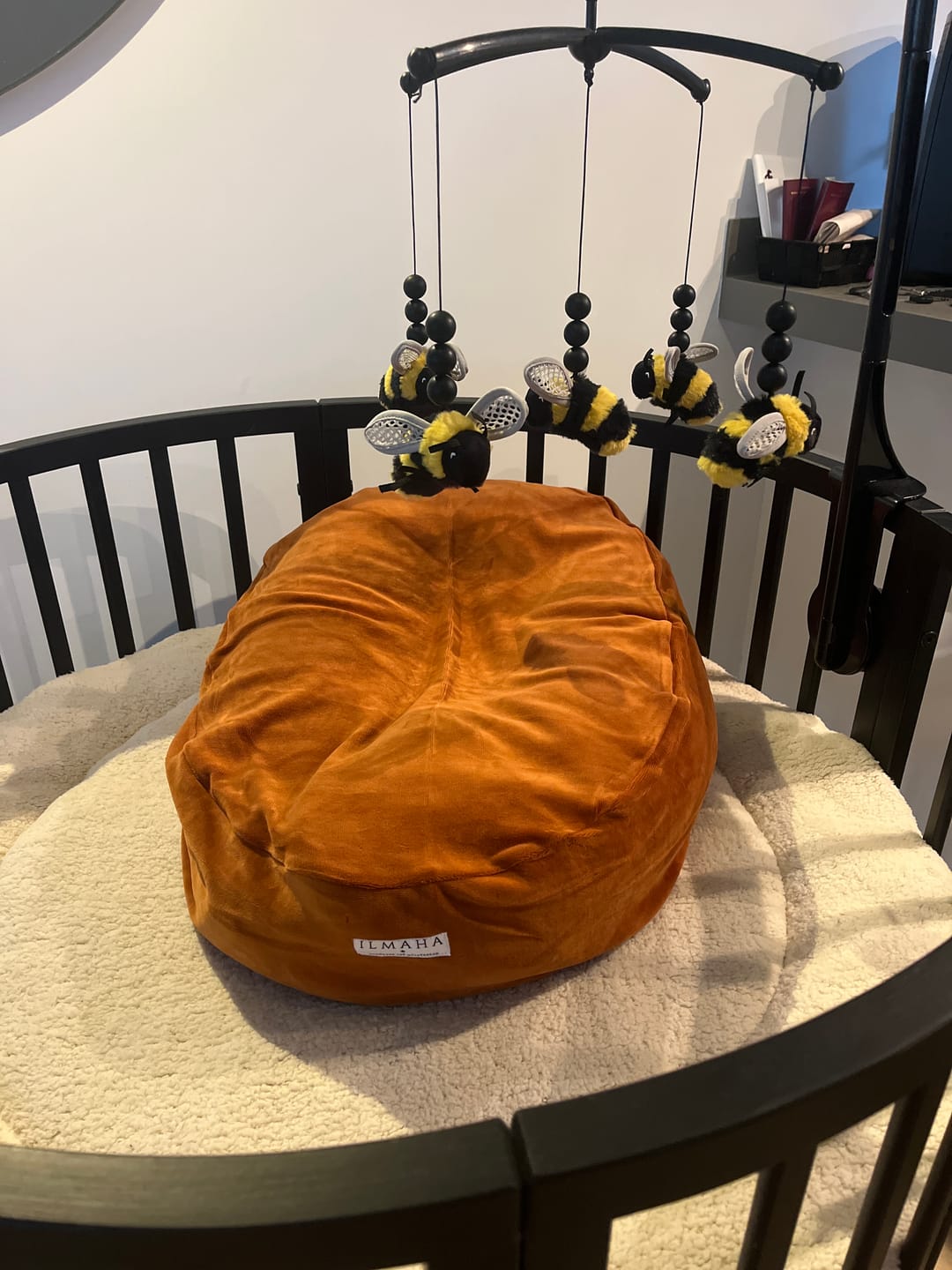 Customer photo review of Relax hoes voor voedingskussen velours | Koper