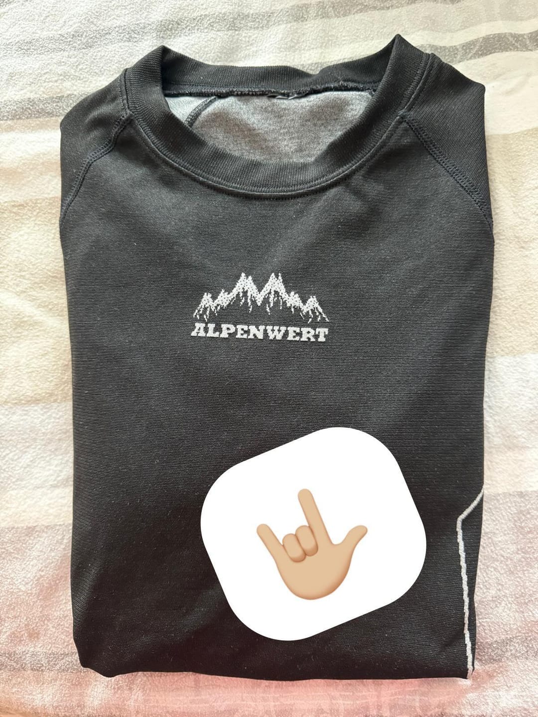 Customer photo review of Thermounterwäsche Damen mit Daumenloch aus recyceltem Polyester