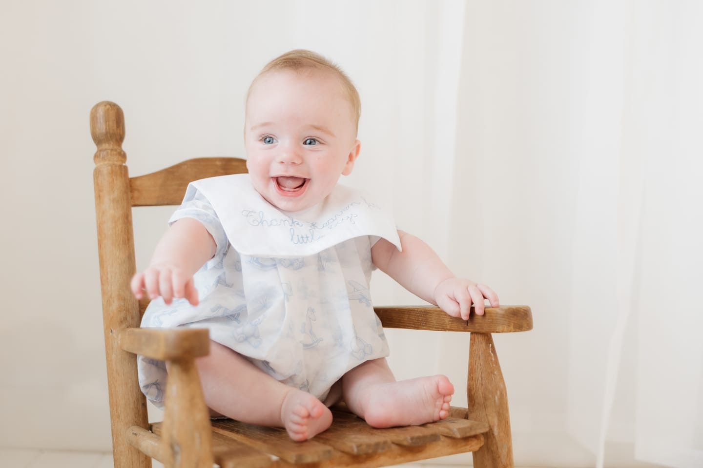Customer photo review of Thank Heaven For Little Boys Bubble