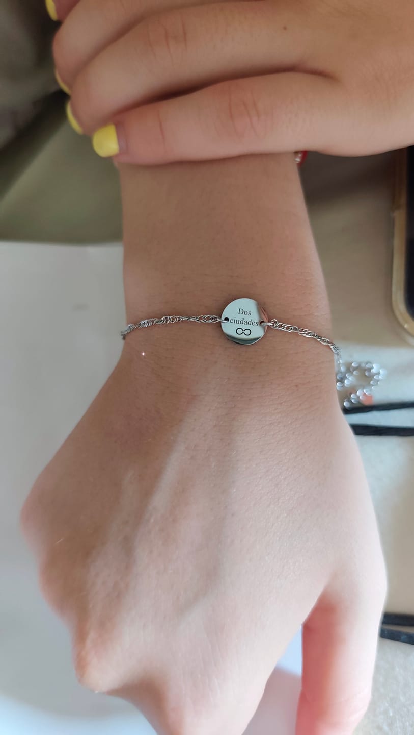 Customer photo review of Pulsera Sensación - Personalizado