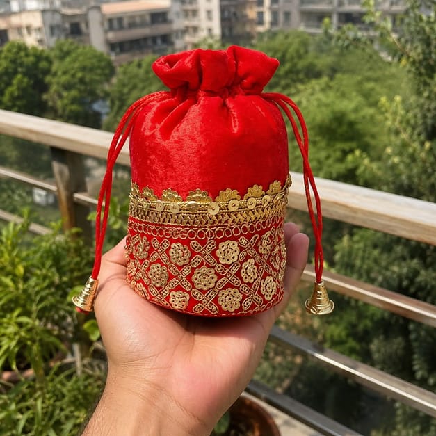 Customer photo review of Laxmi Potli