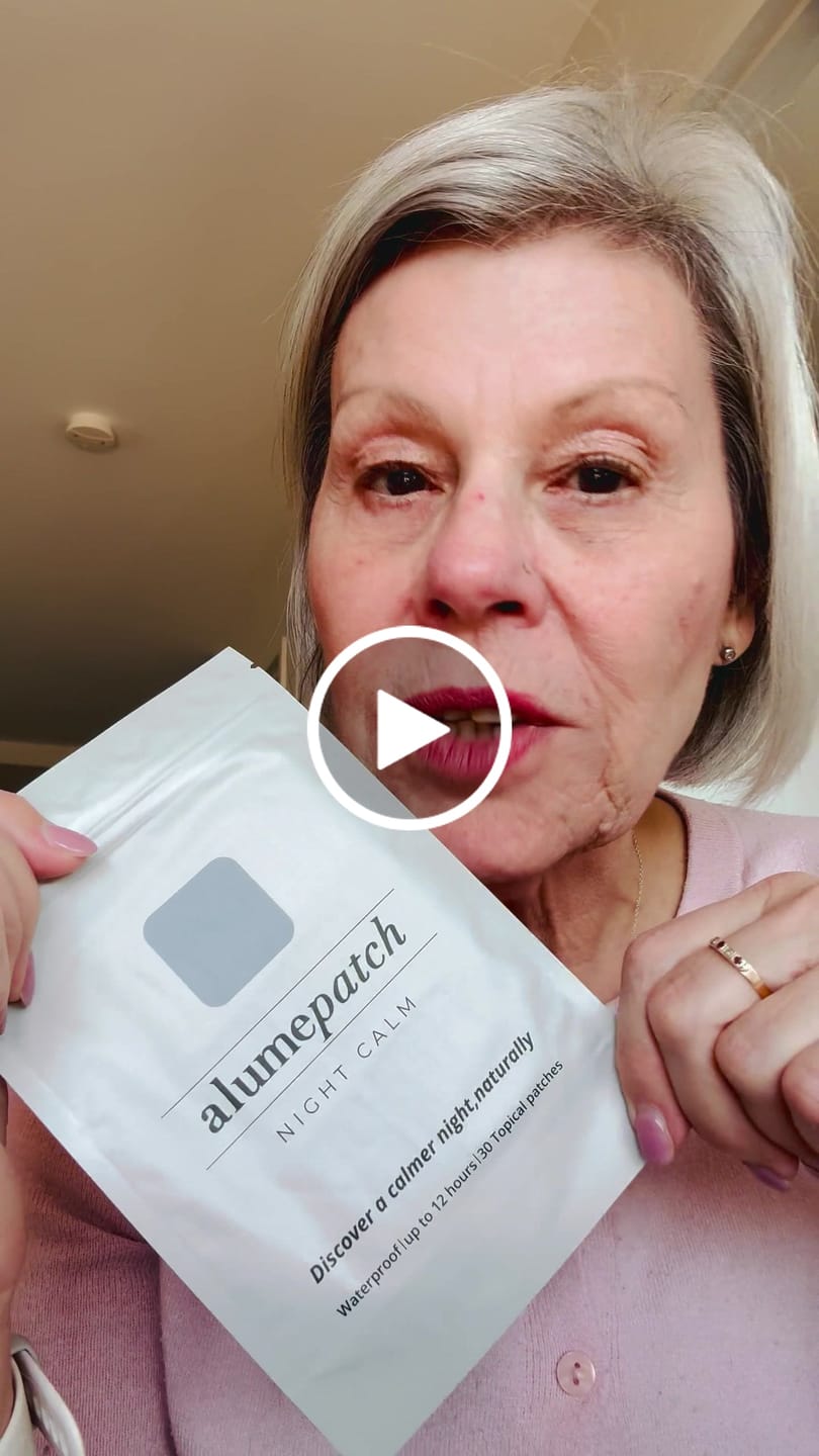 Customer video review of alumepatch Menopause Patch