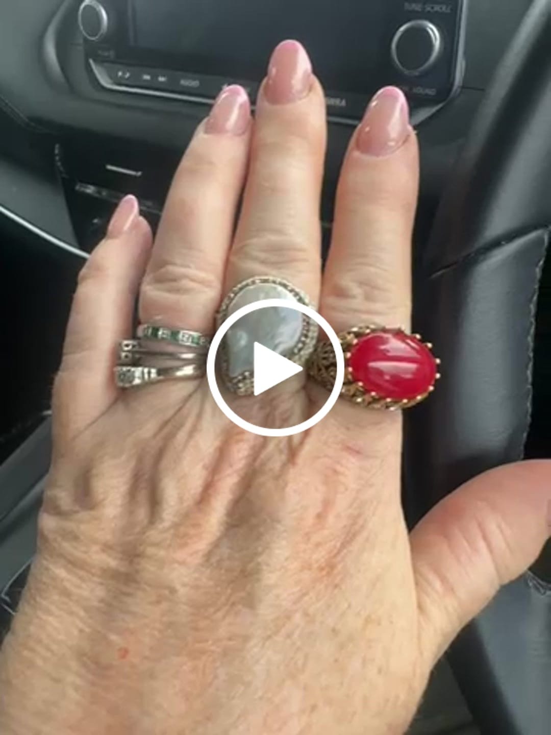 Customer video review of Imperial Cabochon Ring