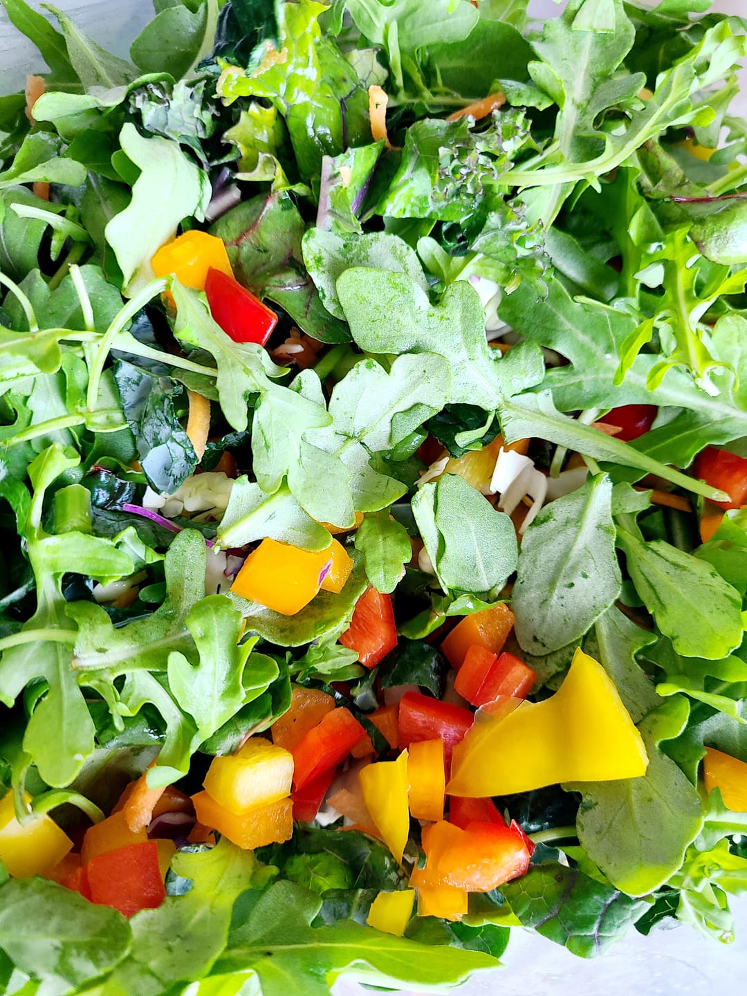 Customer photo review of Rainbow Salad
