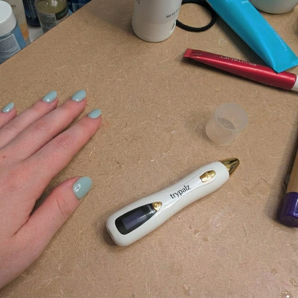 Customer photo review of 12-in-1 Perfect Skin Plasma Pen