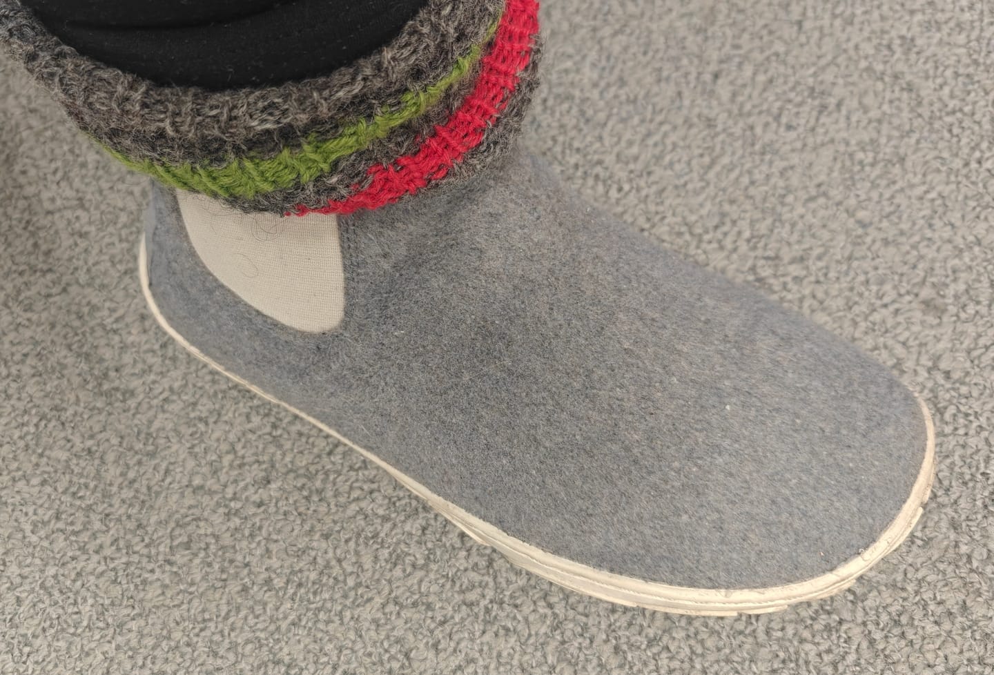 Customer photo review of Vaistoa Sulo | Winter Barefoot Chelsea Boots