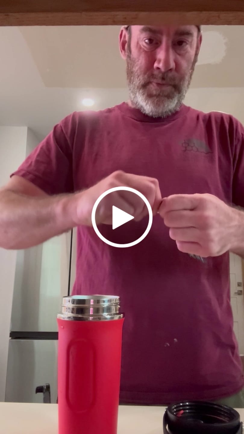 Customer video review of Whey Protein Powder Travel Single Serving