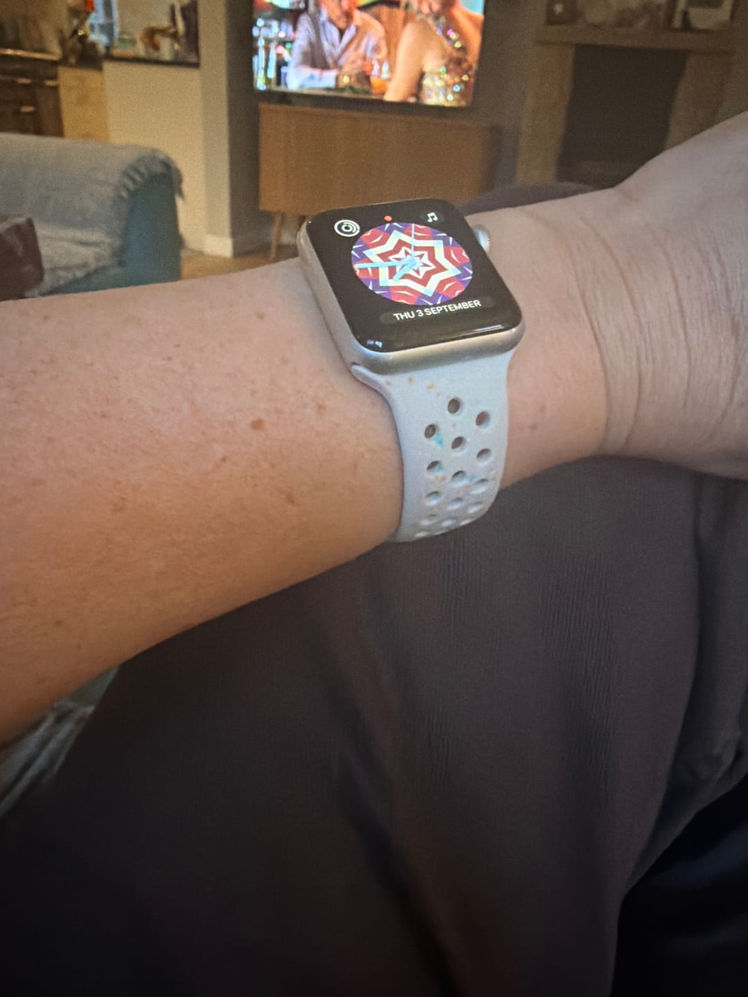 Customer photo review of Summer Silicone Strap For Apple Watch