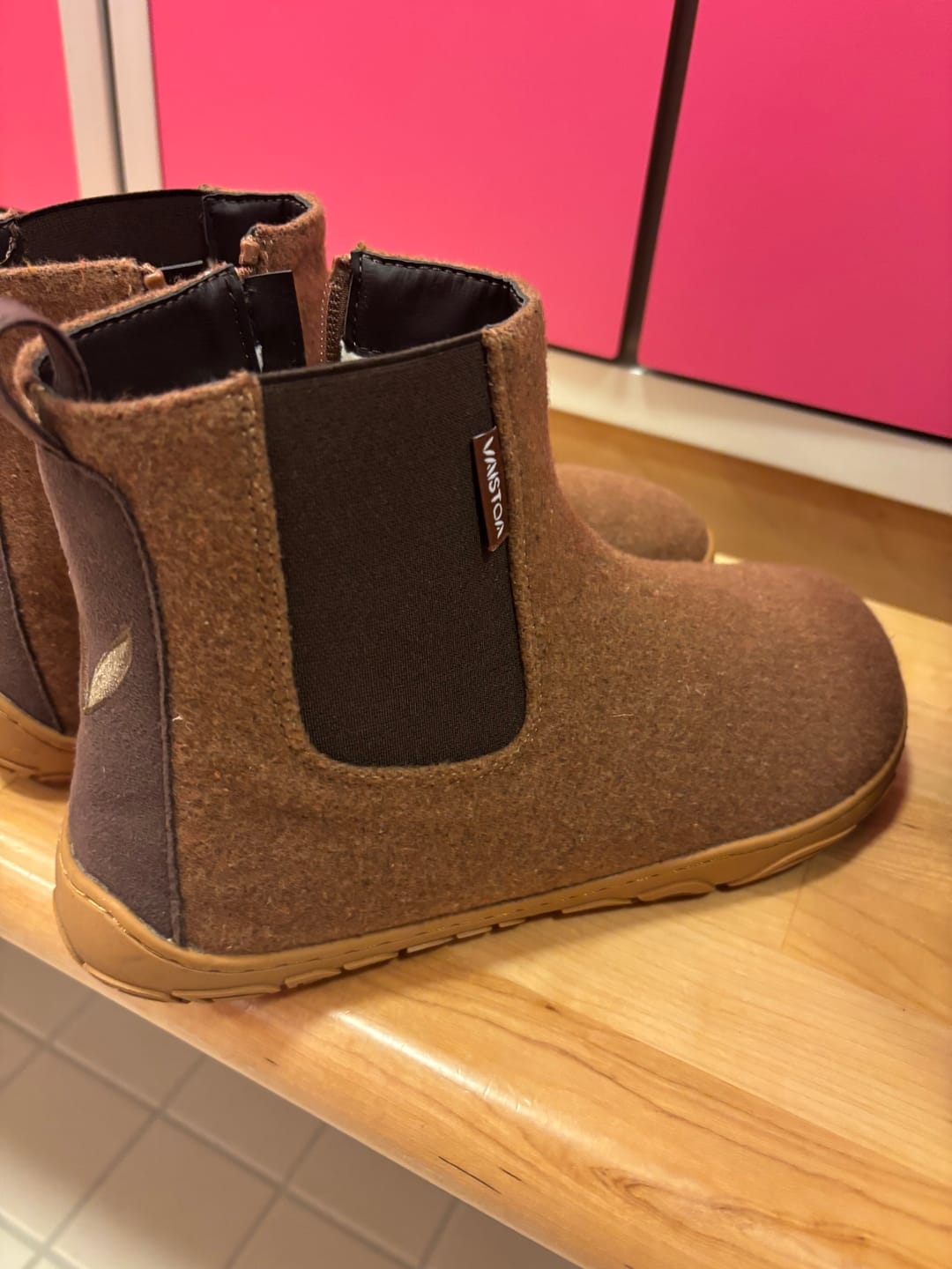 Customer photo review of Vaistoa Sulo | Winter Barefoot Chelsea Boots