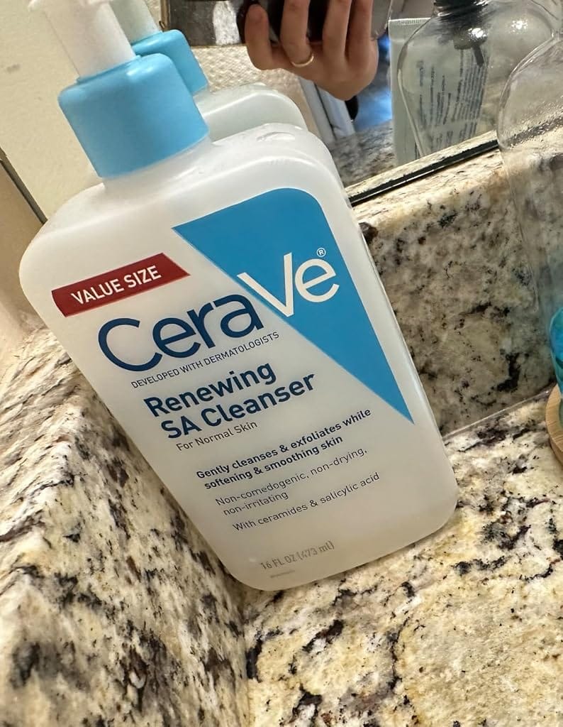 Customer photo review of CeraVe Renewing SA Cleanser – 273ml