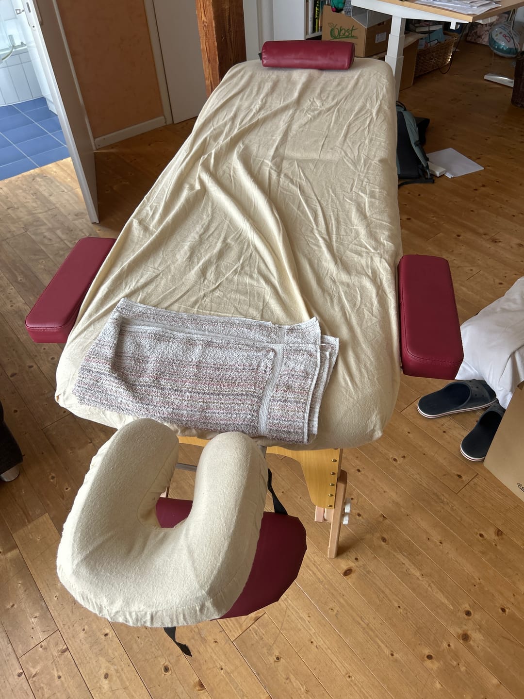 Customer photo review of Massageliege Massunda All Inklusive