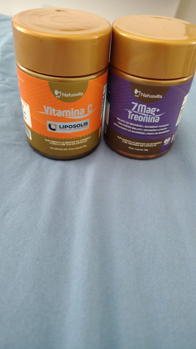 Customer photo review of 7mag + Treonina (Complexo de Magnésios)