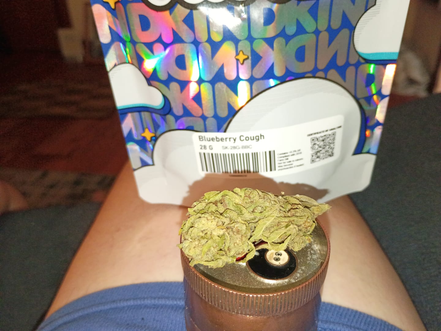 Customer photo review of Blueberry Cough - 28 Grams - Sativa
