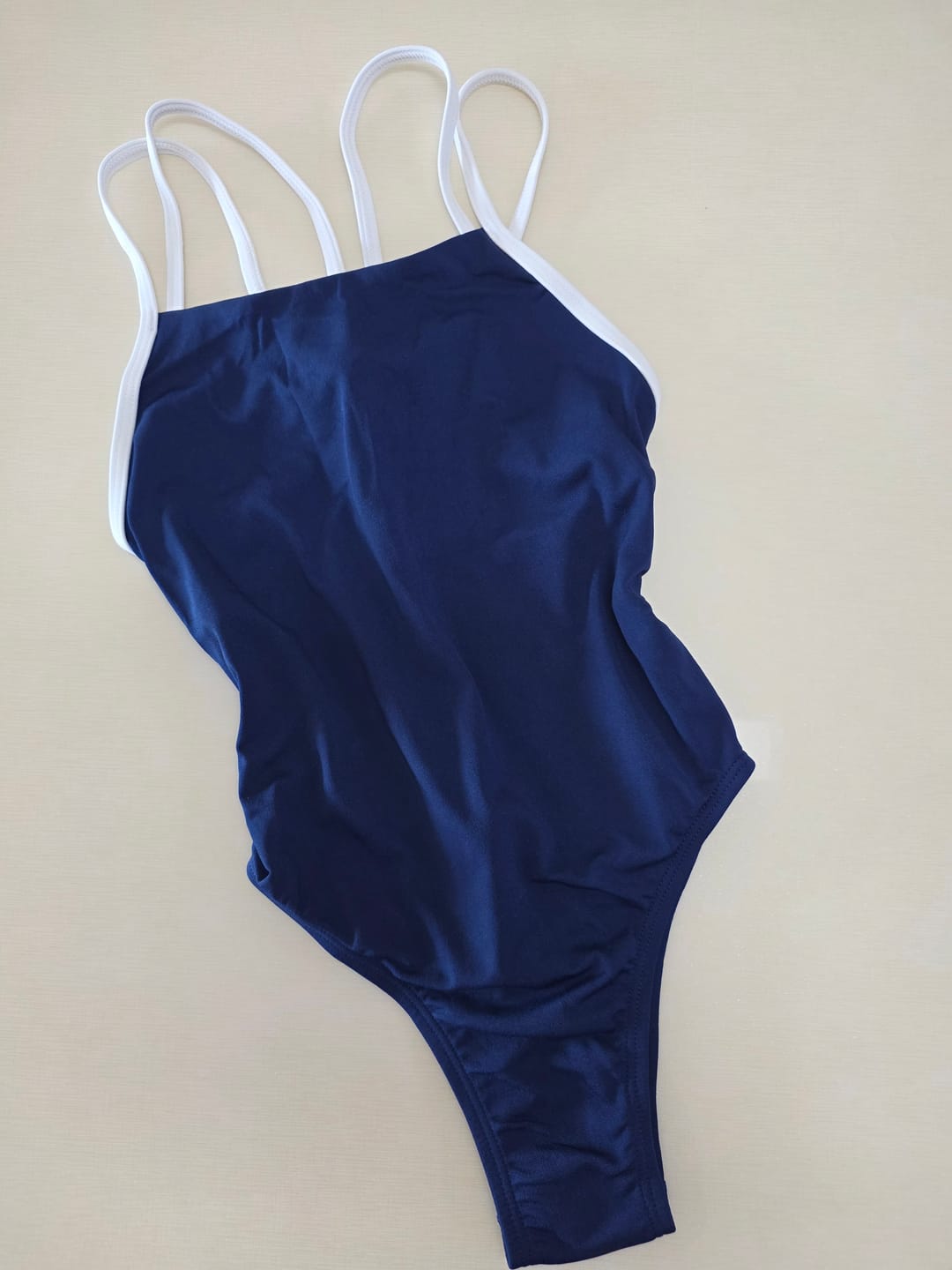 Customer photo review of FINLEY ONE PIECE - Navy|White