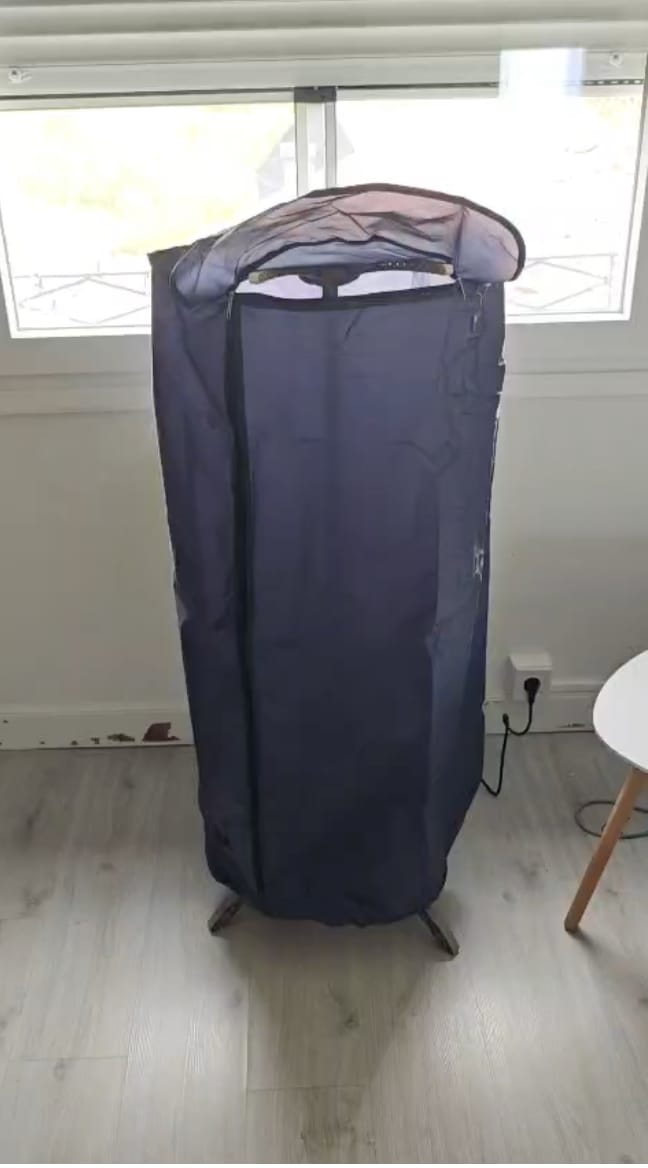 Customer photo review of Secadora de ropa plegable NEBRIAIR