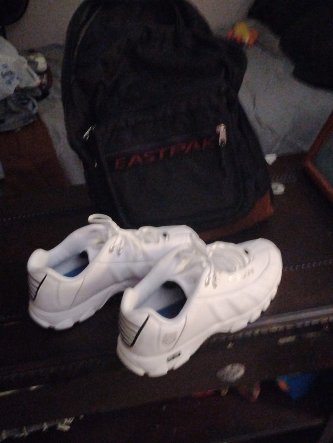 Customer photo review of K-Swiss ST329 CMF Men's White Silver Black Sneaker 03426-129