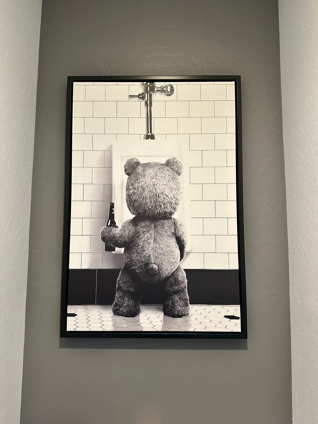 Customer photo review of WEE BEAR CANVAS
