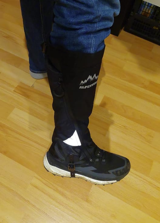 Customer photo review of Gamaschen wandern