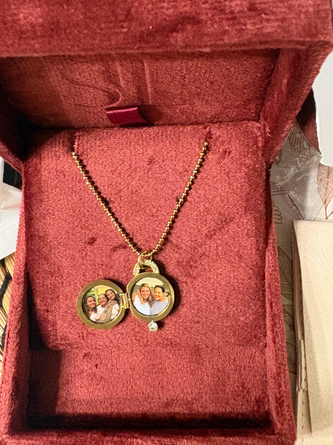 Customer photo review of ALWAYS LOCKET Necklace
