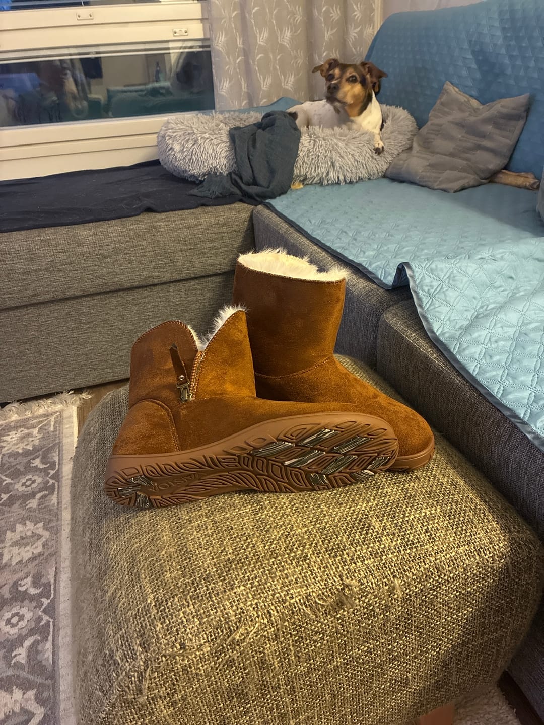 Customer photo review of Vaistoa Huurre | Winter Barefoot Ankle Boots