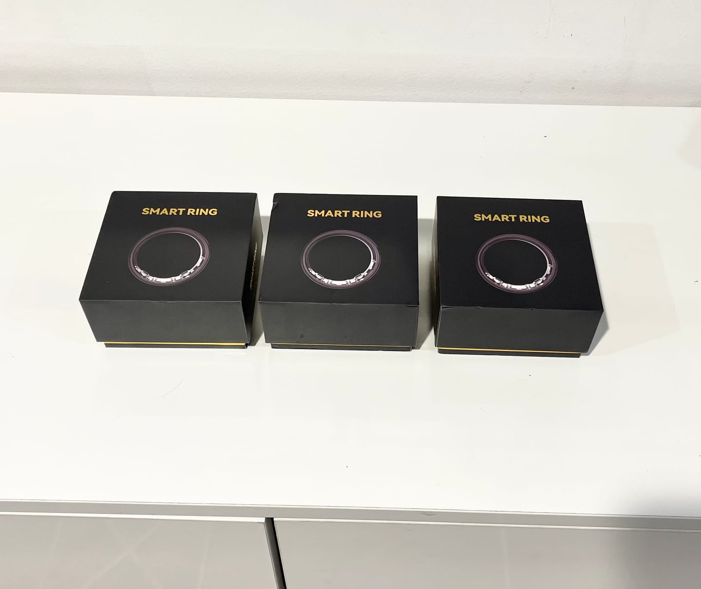Customer photo review of FITAOS V8 High-end Flagship Blood Glucose ECG/EKG Blood Pressure Monitoring AI Health Analysis Smart Ring