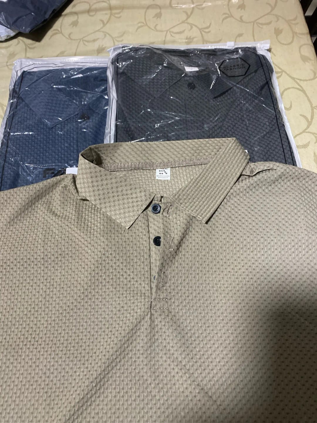 Customer photo review of Le Polo Essentiel, élastique et respirant
