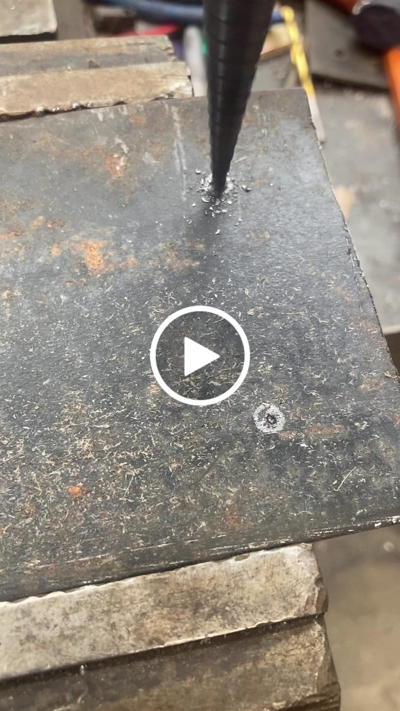 Customer video review of EZARC Step Drill Bit Set for Metal, Stainless Steel, Aluminum, Plastic