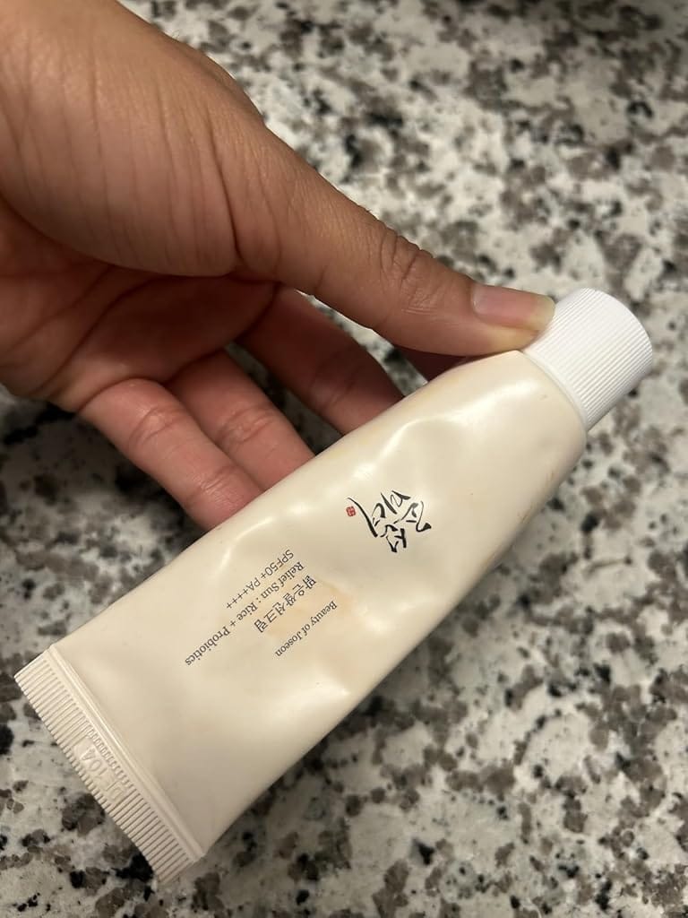 Customer photo review of Pack of Two - Beauty of Joseon Relief Sun: Rice + Probiotics