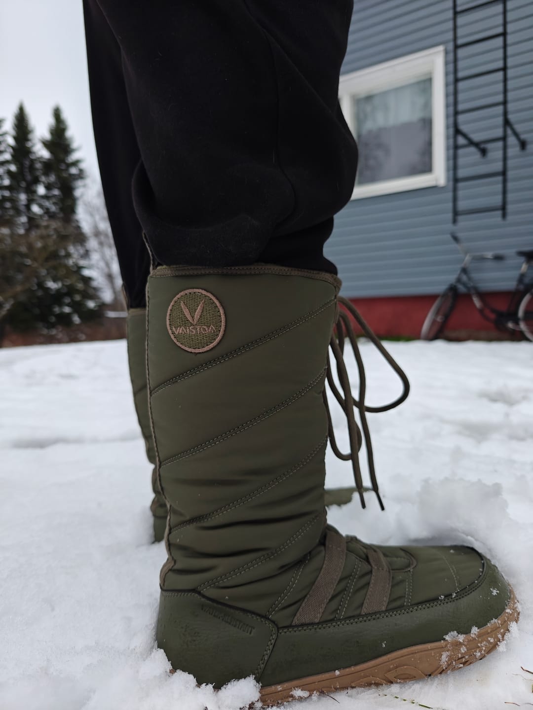 Customer photo review of Vaistoa Hanki 2 | Barefoot Winter Boots