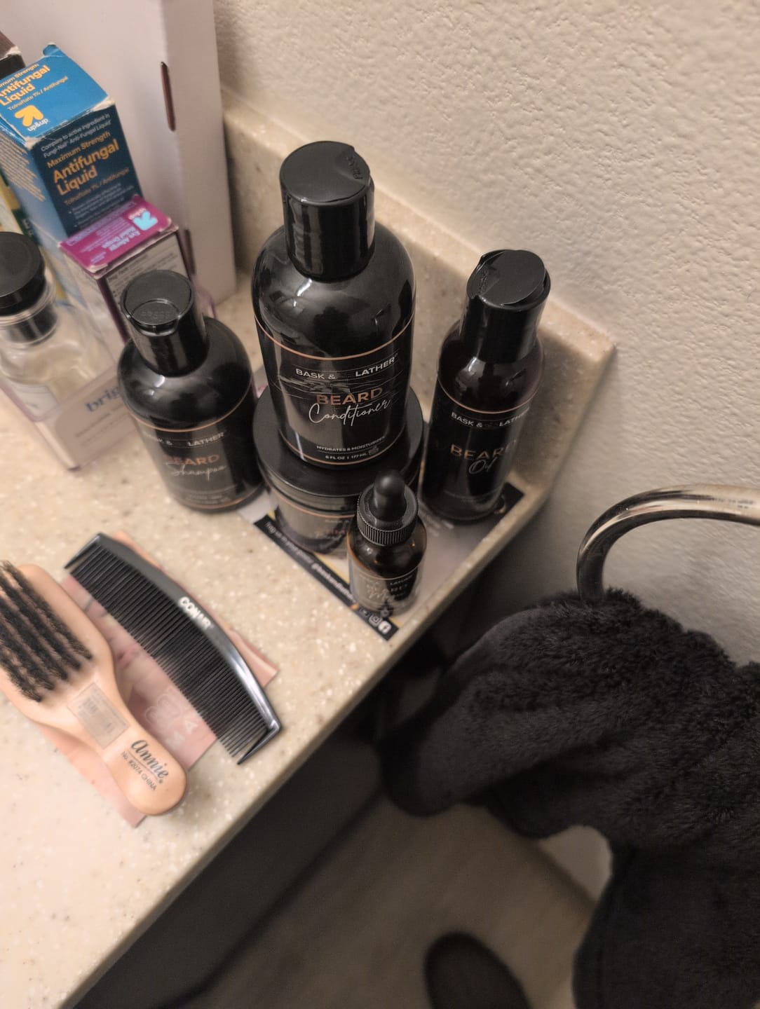 Customer photo review of Men’s Healthy Hair & Beard Starter Kit