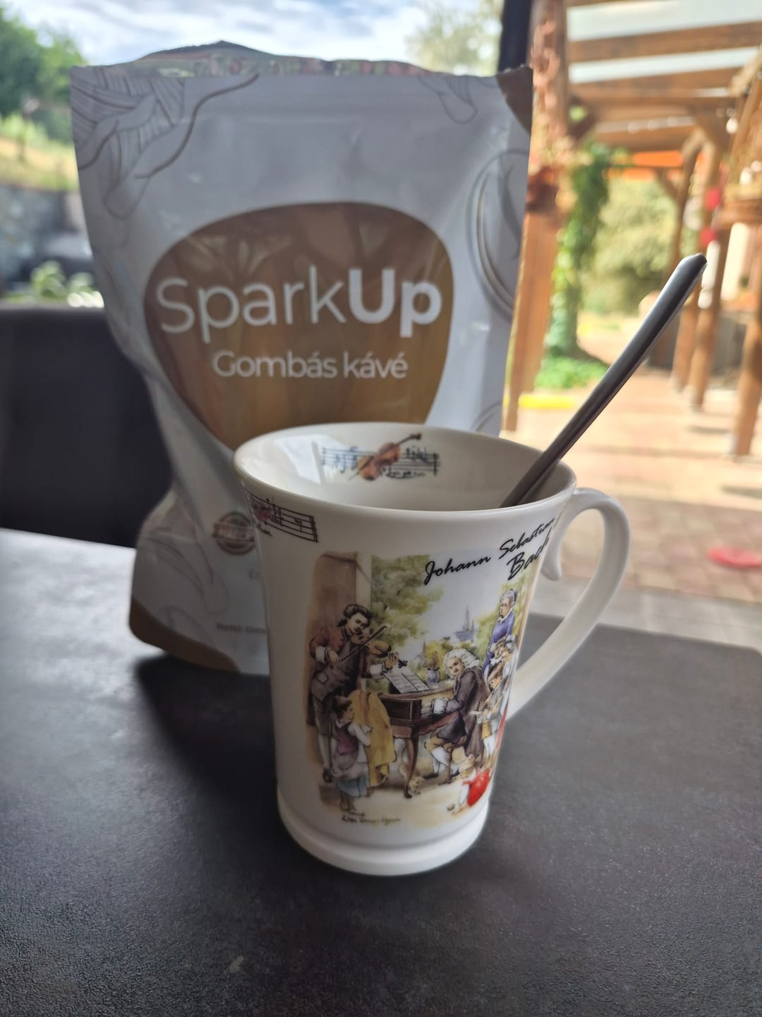 Customer photo review of SparkUp™ - Gombás kávé
