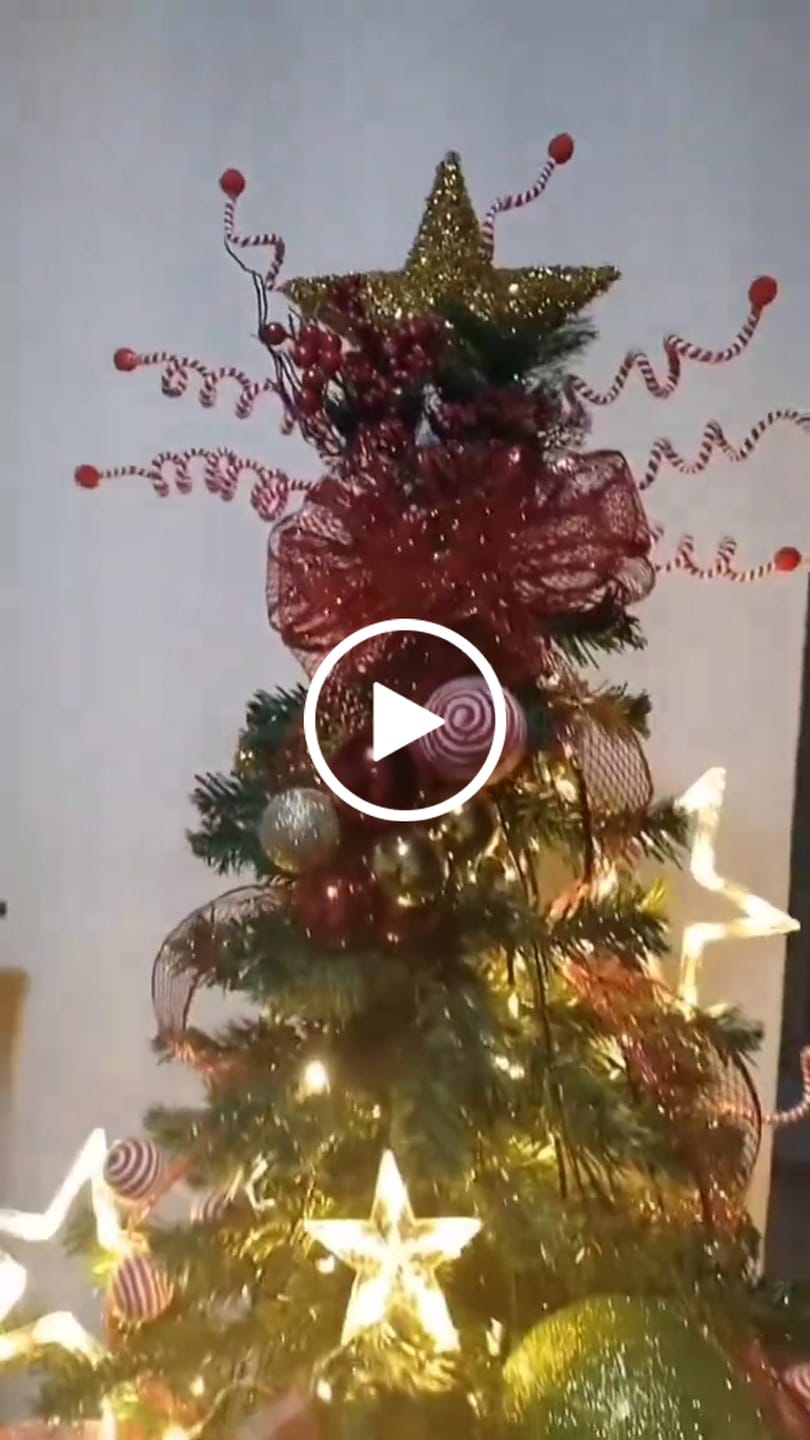 Customer video review of Pisca Pisca Cascata de Natal Estrela 3m 110V