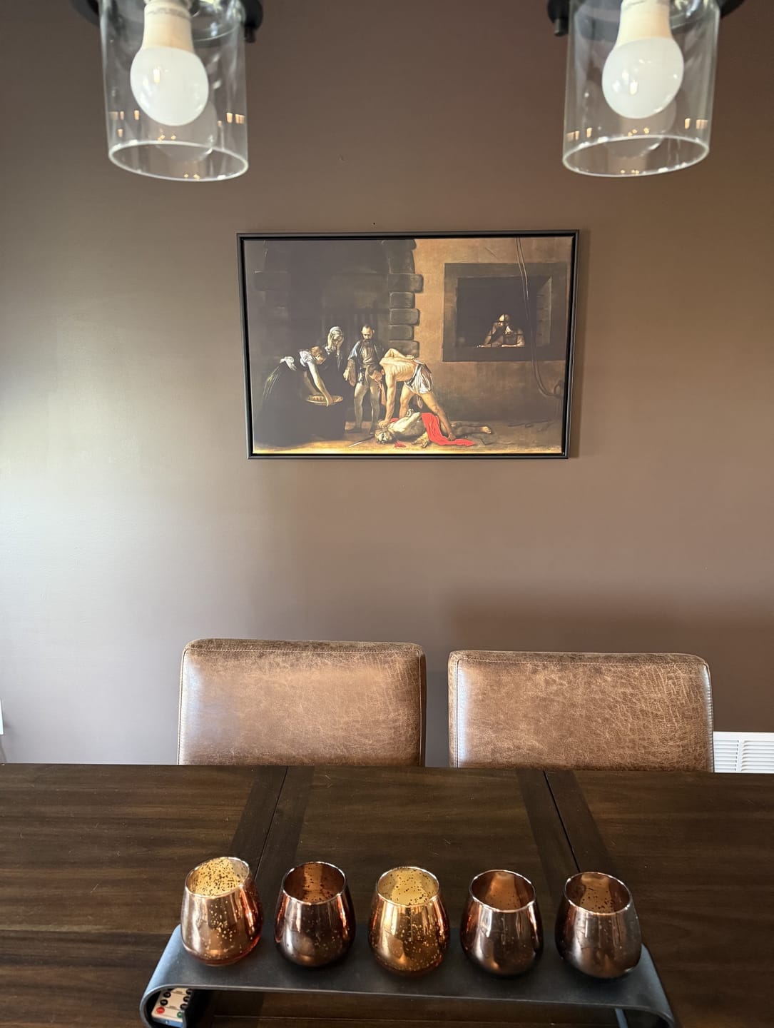 Customer photo review of The Beheading of St John the Baptist | Caravaggio | 1608