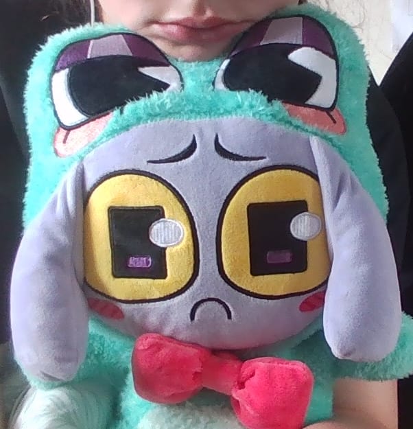 Customer photo review of Ribbit-Suit Jax Plush