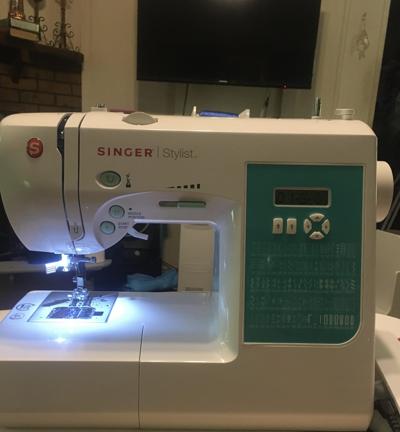 Customer photo review of Singer 7258 Stylist Instruction Manual