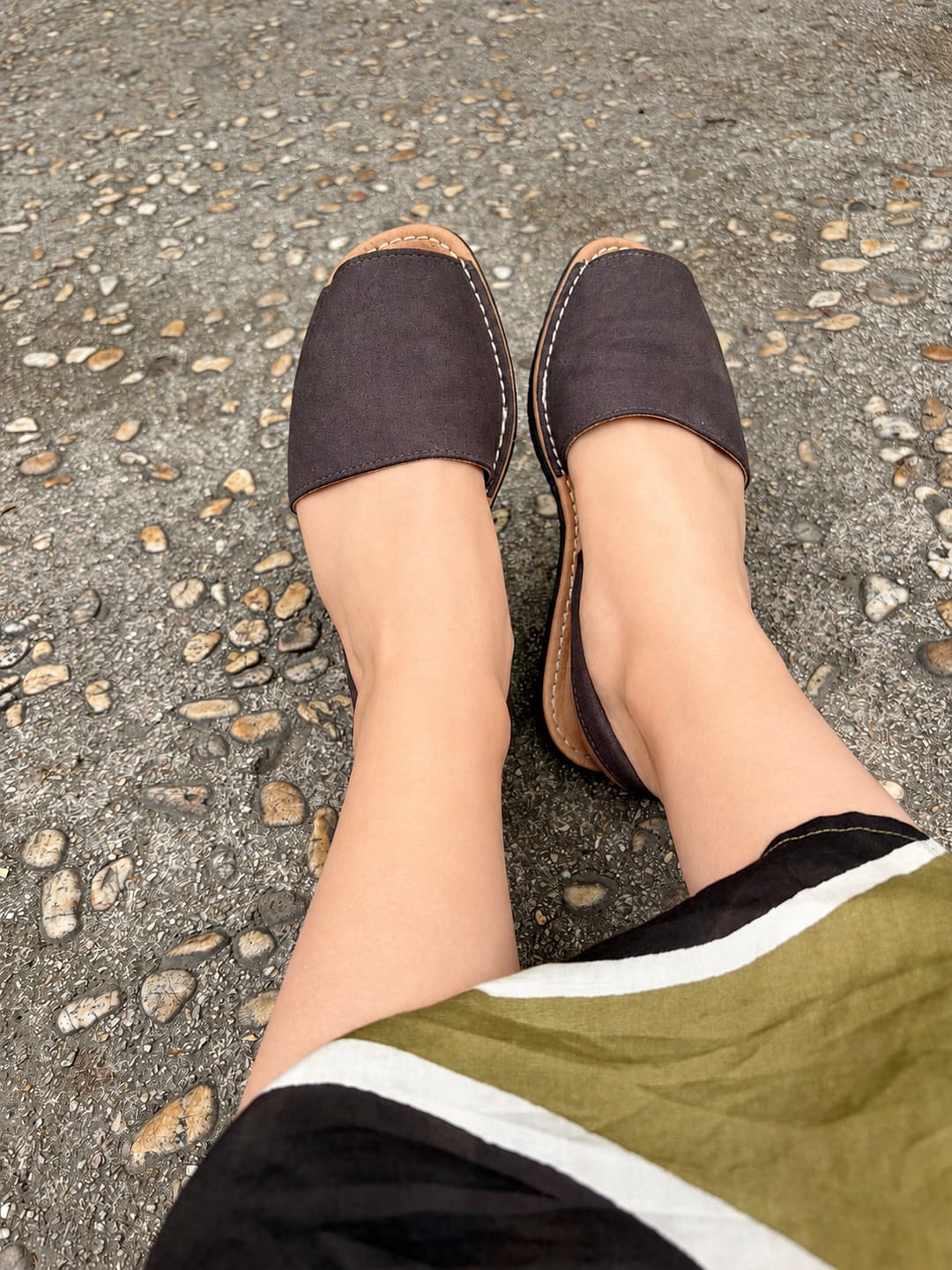 Customer photo review of Rambu Menorcan Sandals