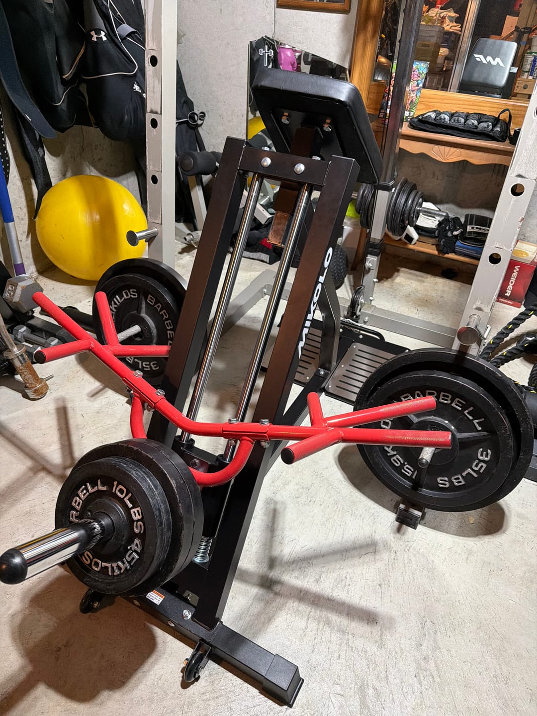 Customer photo review of T-bar Linear Row Machine S7