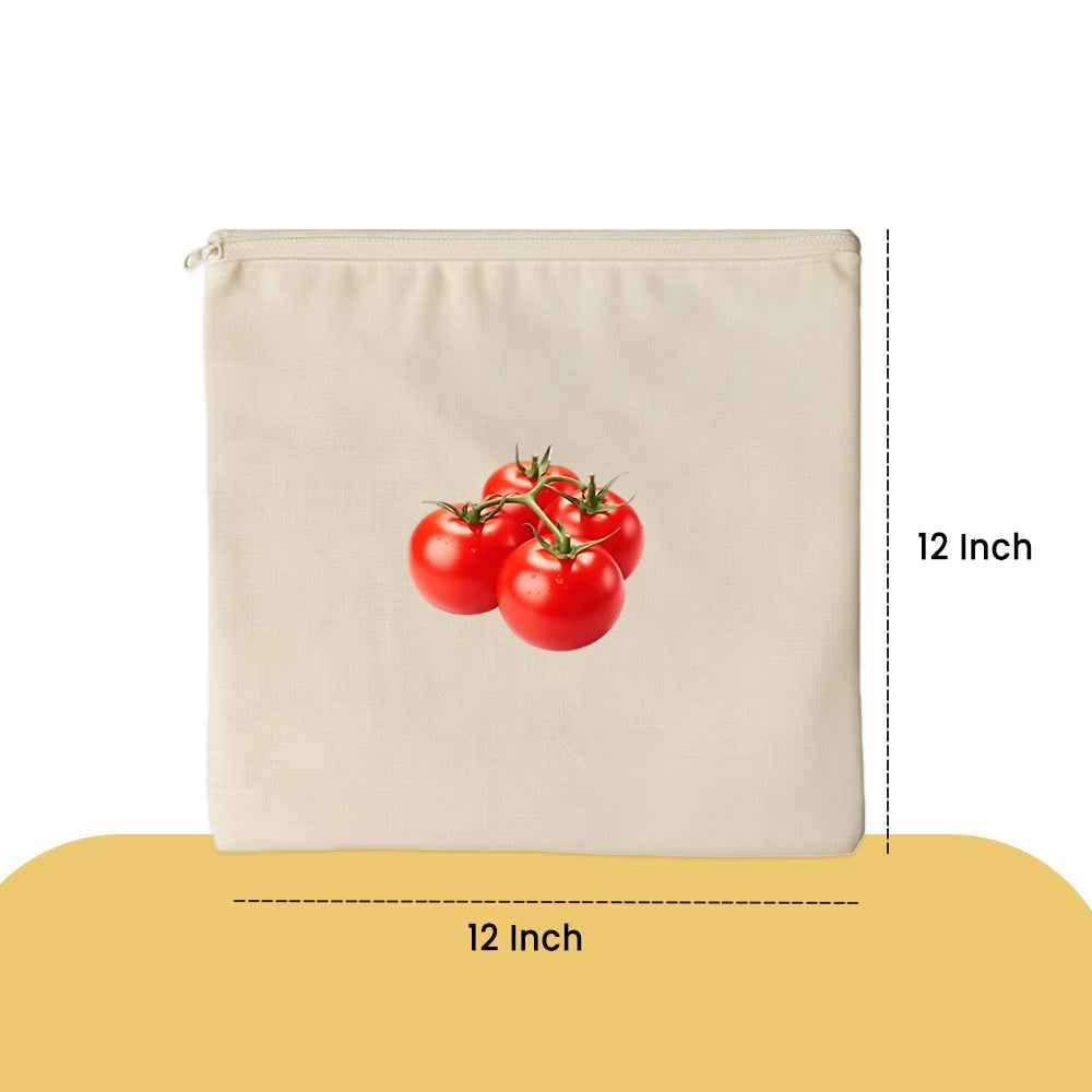 Customer photo review of Wrapzy Cotton Vegetable Bags