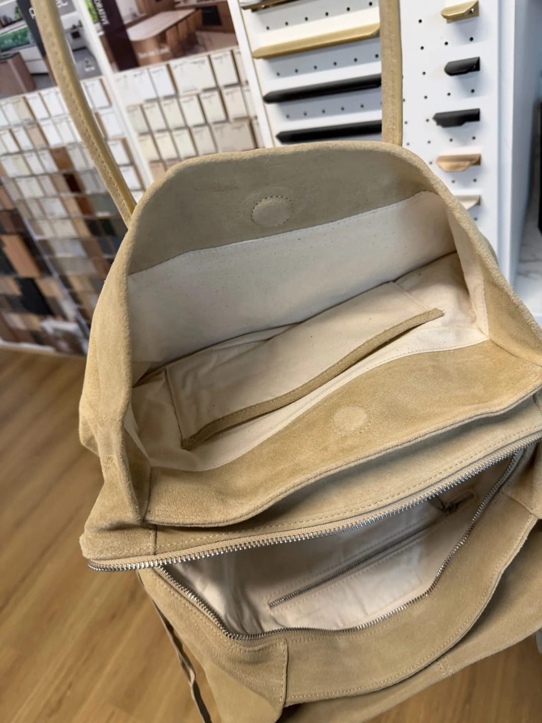 Customer photo review of Miriam Multi-Compartment Shoulder Tote Bag