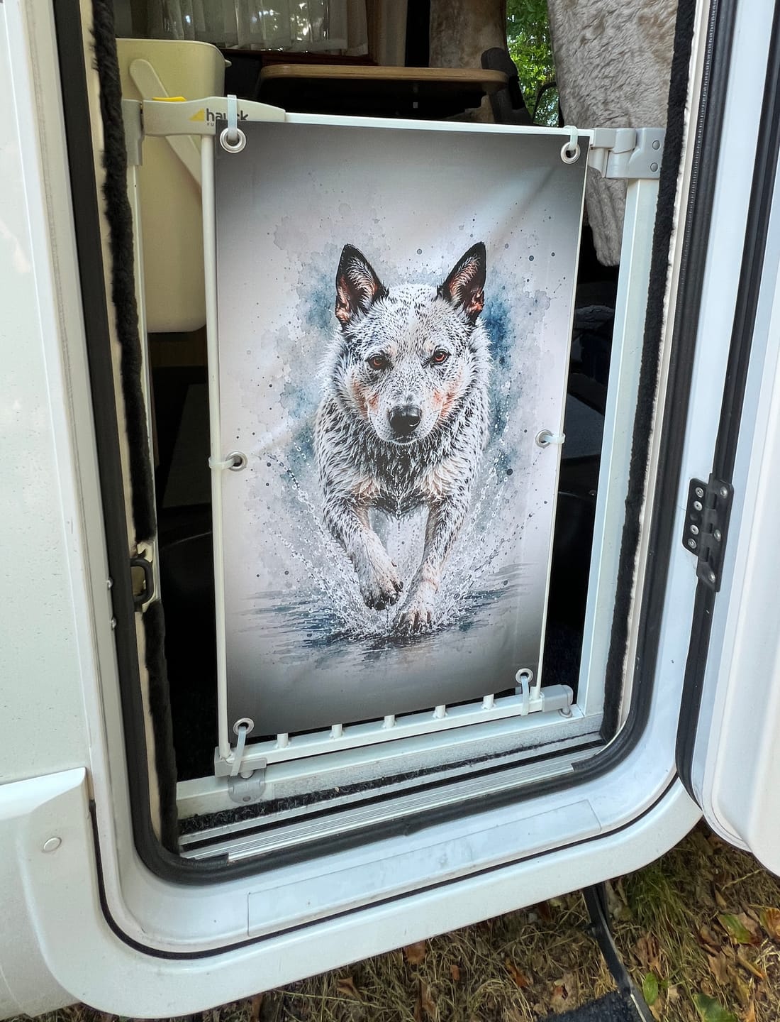 Customer photo review of Banner inkl. Druck
