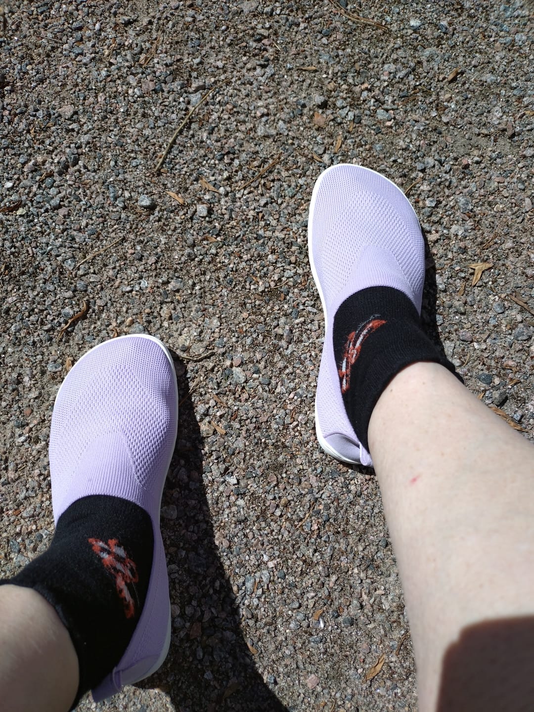 Customer photo review of Vaistoa Lempeä 3 | Knitted Barefoot Slip-ons
