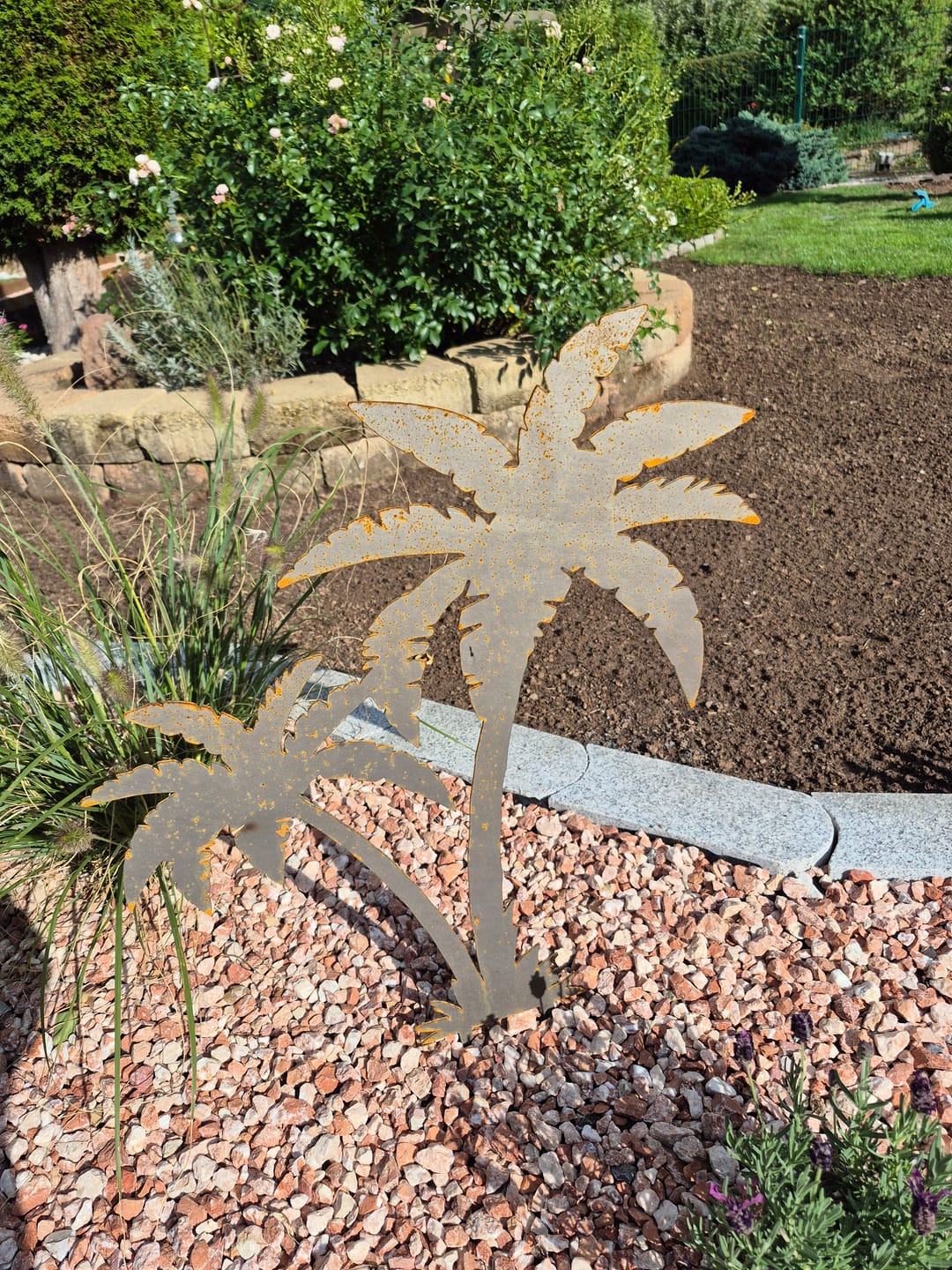 Customer photo review of Gartenstecker Palme