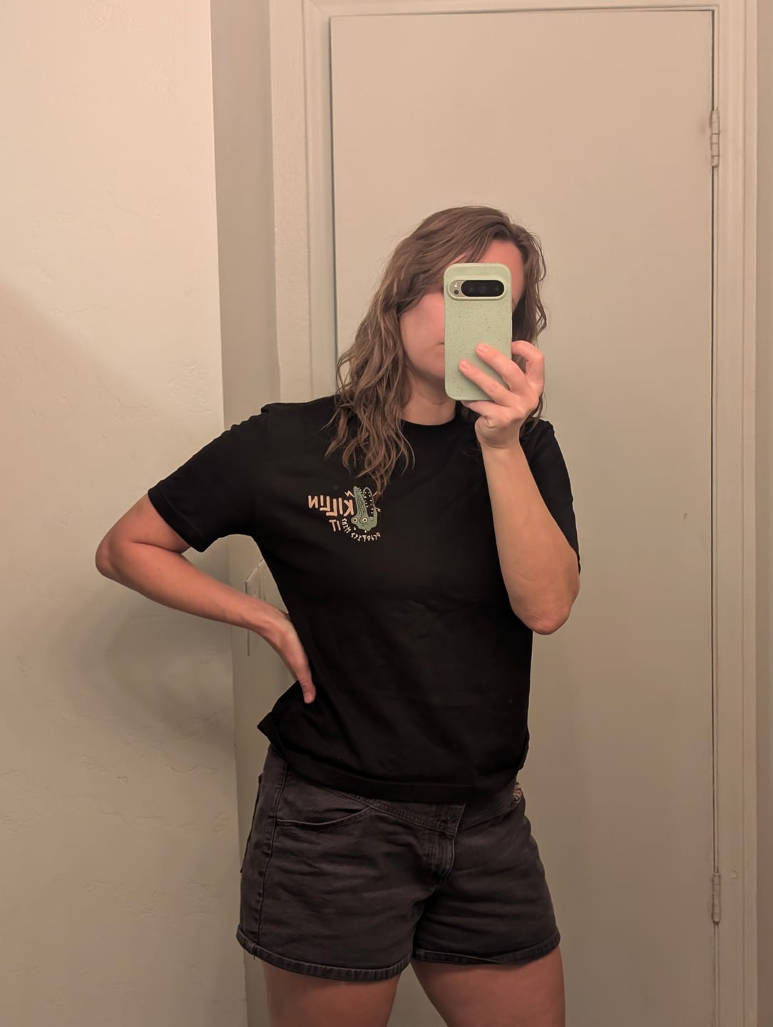 Customer photo review of Killin It T-Shirt