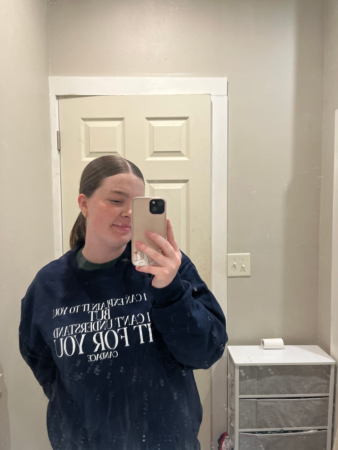 Customer photo review of "I can explain it to you, but I cant understand it for you"  Crewneck