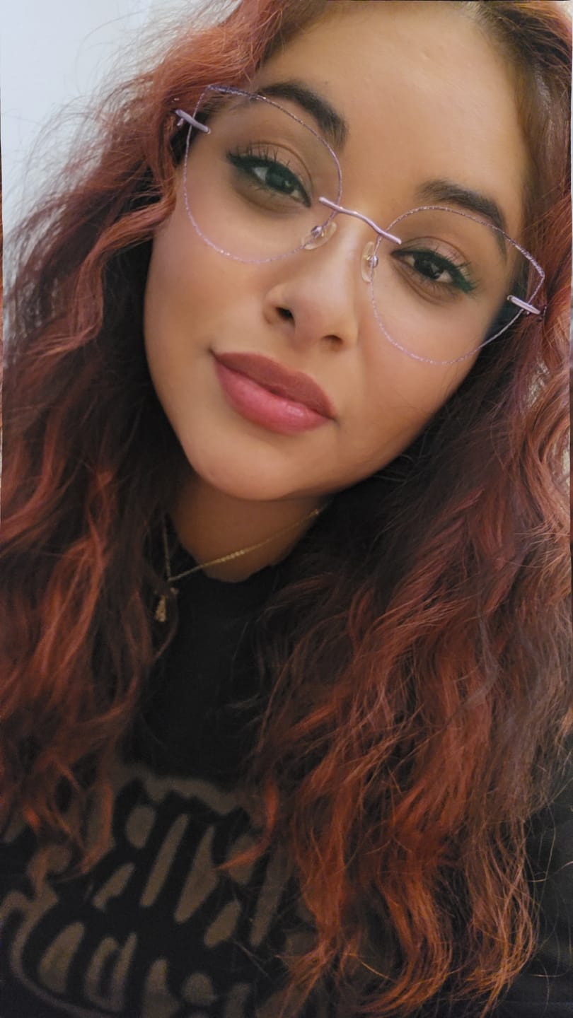 Customer photo review of Nina Eyeglasses