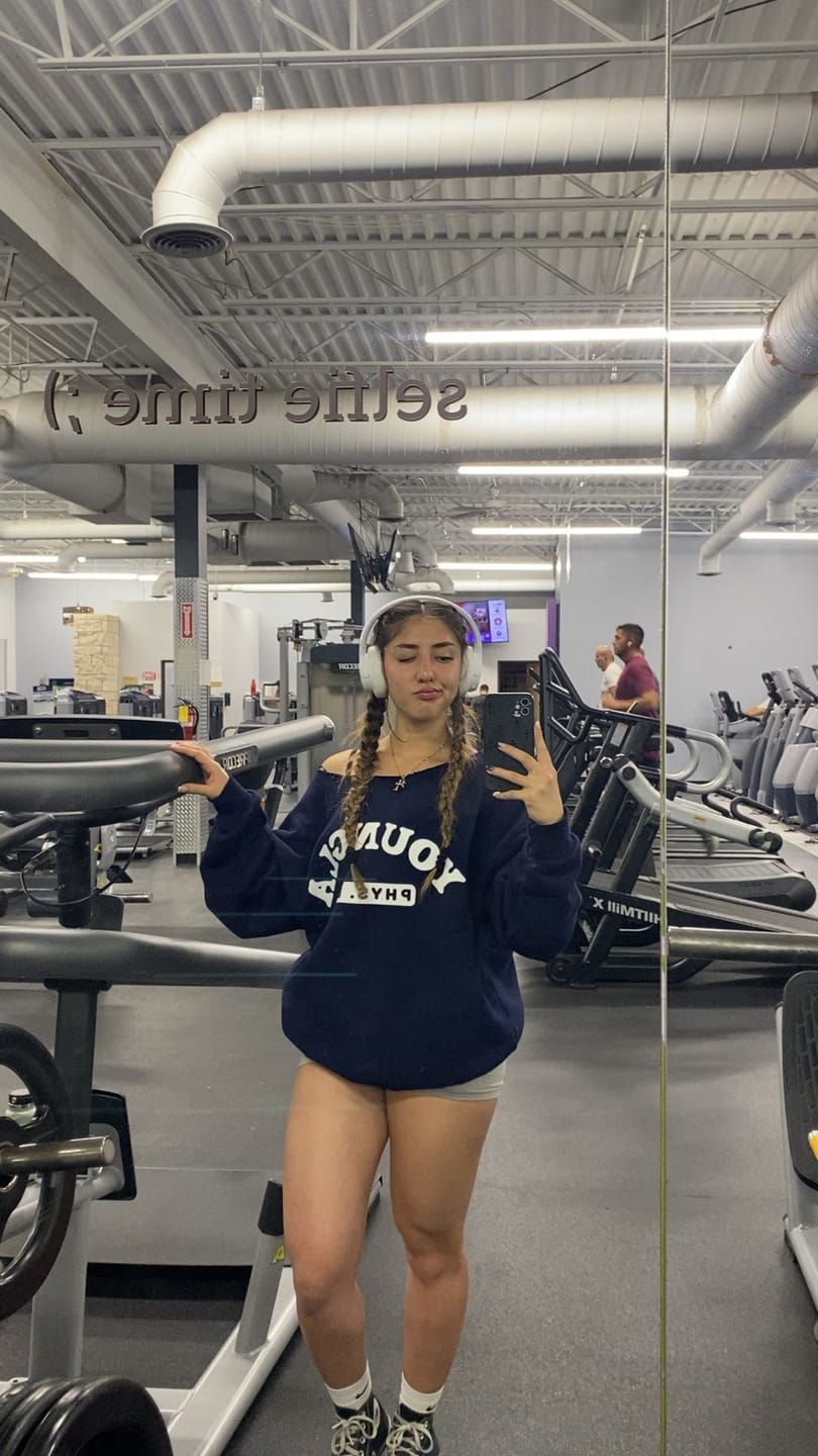 Customer photo review of W5198 - P.E. Crewneck