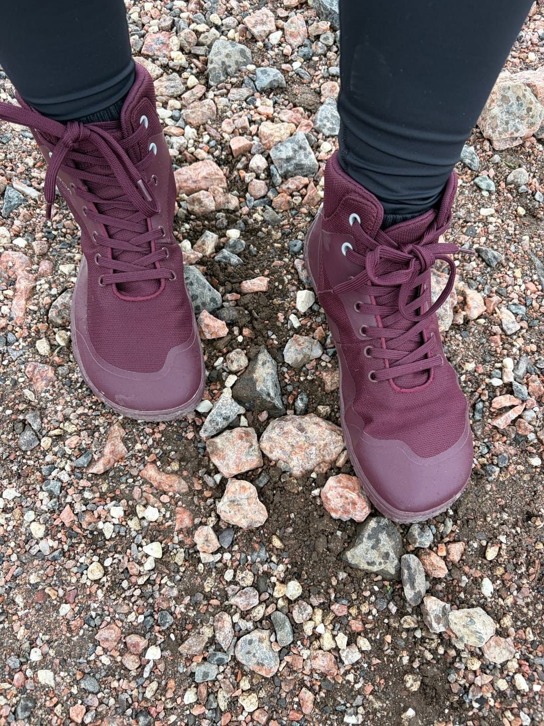 Customer photo review of Vaistoa Tuohi 2 | Barefoot Light Hiking Shoes