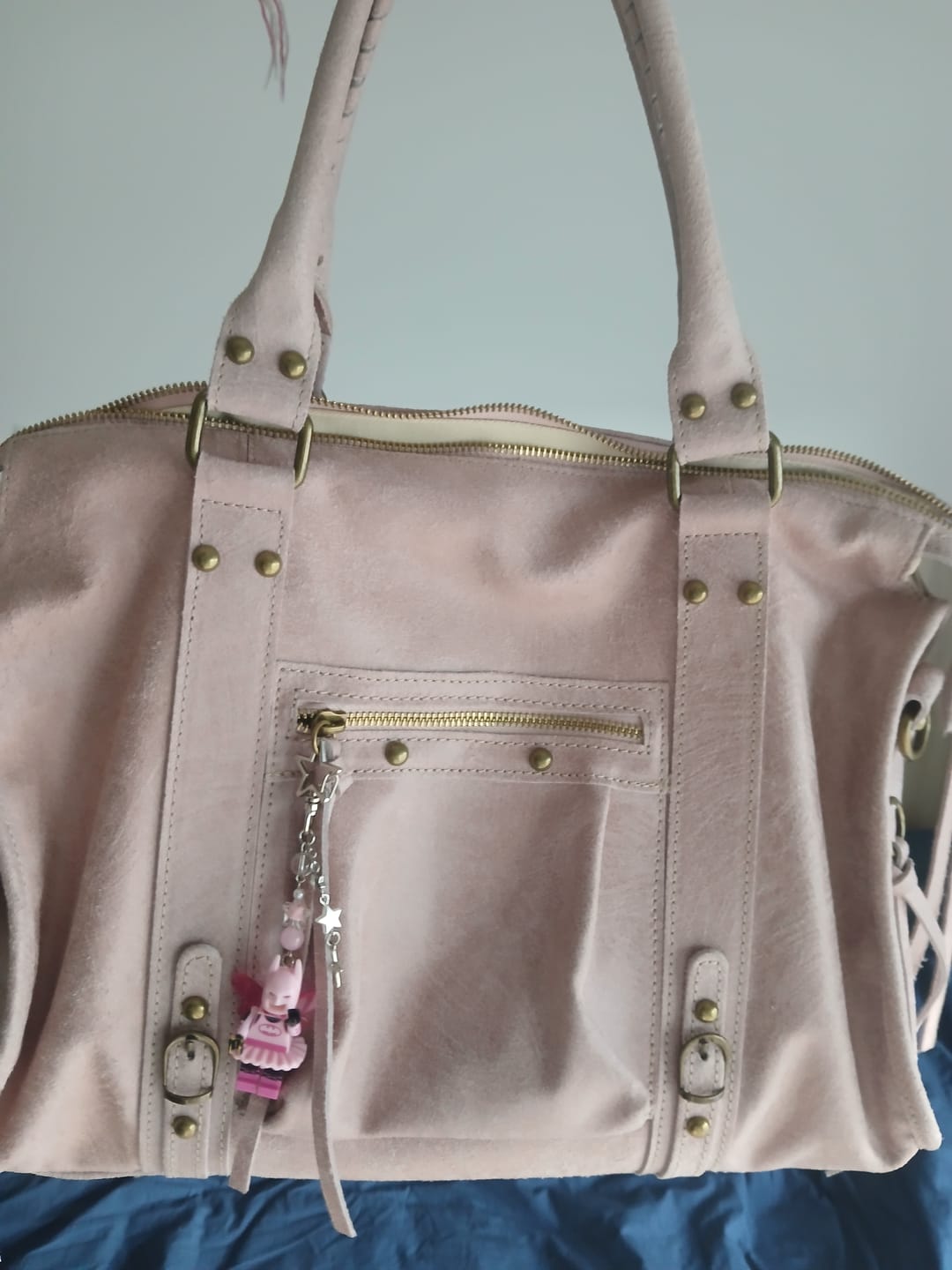 Customer photo review of It girl bag vanilla pink